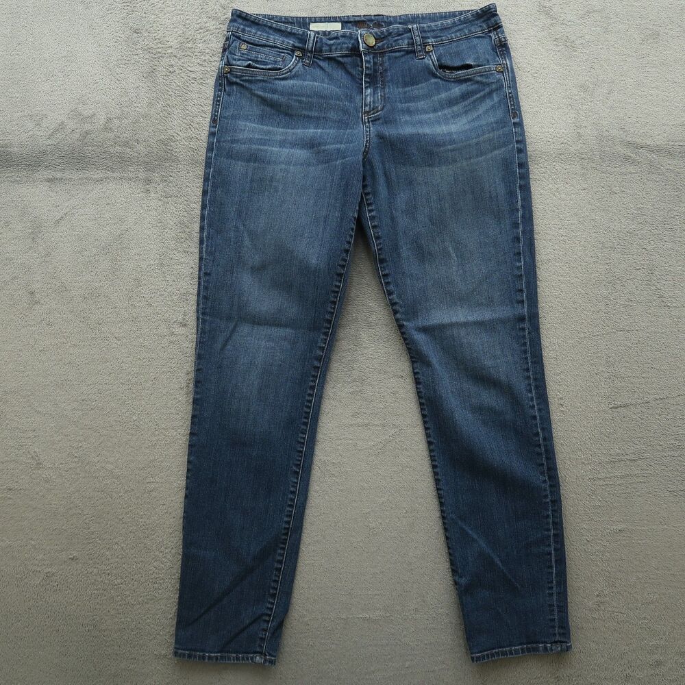 KUT from the Kloth Jeans Women's Size 10 Mid-Rise Diana Skinny Denim 31" Inseam